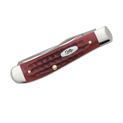 CASE KNIVES POCKET WORN OLD RED BONE MINI TRAPPER