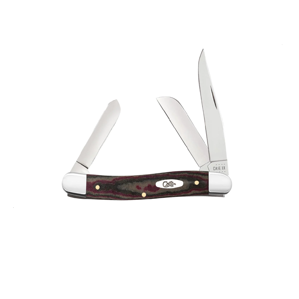 CASE KNIVES RUSTIC RED RICHLITE MEDIUM STOCKMAN