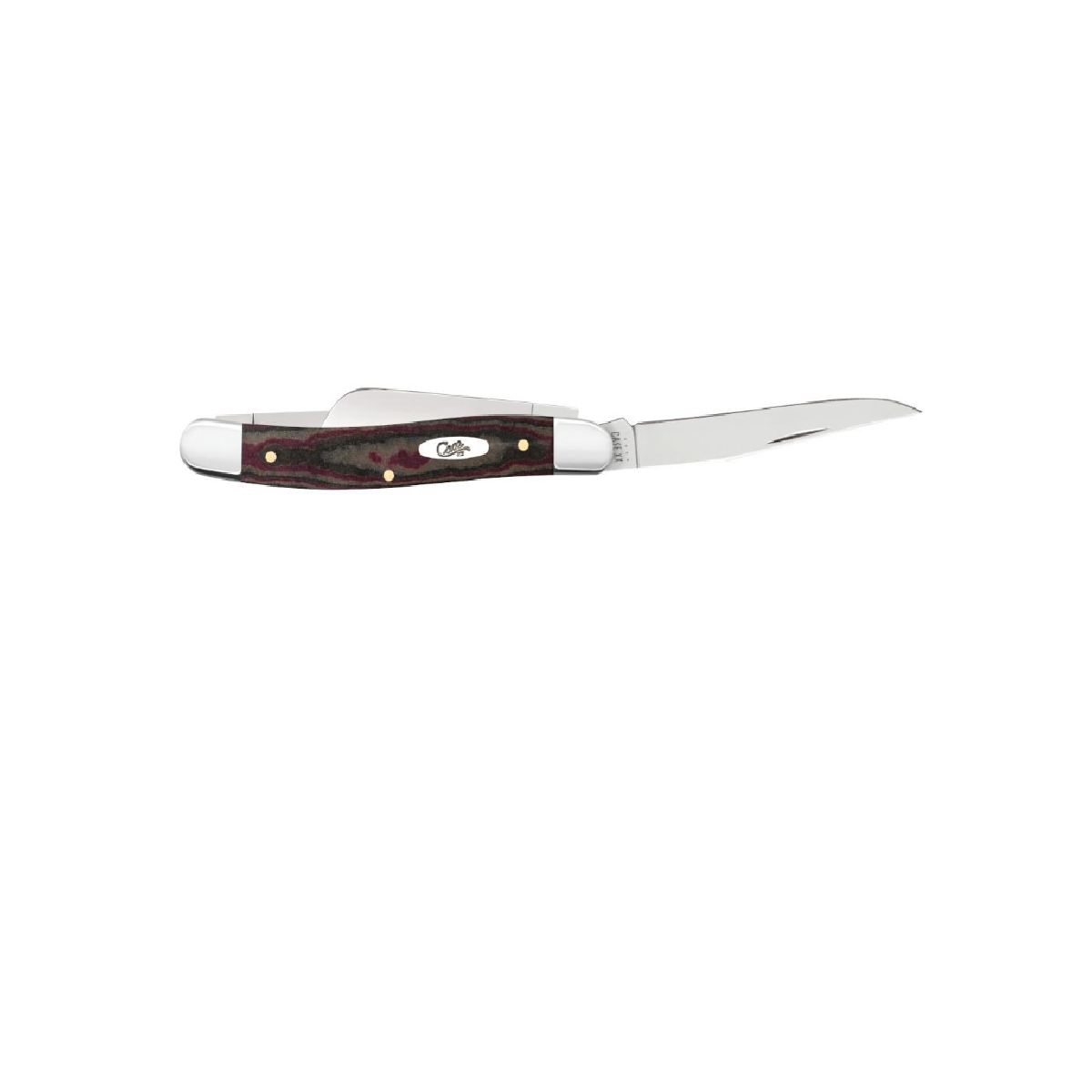 CASE KNIVES RUSTIC RED RICHLITE MEDIUM STOCKMAN