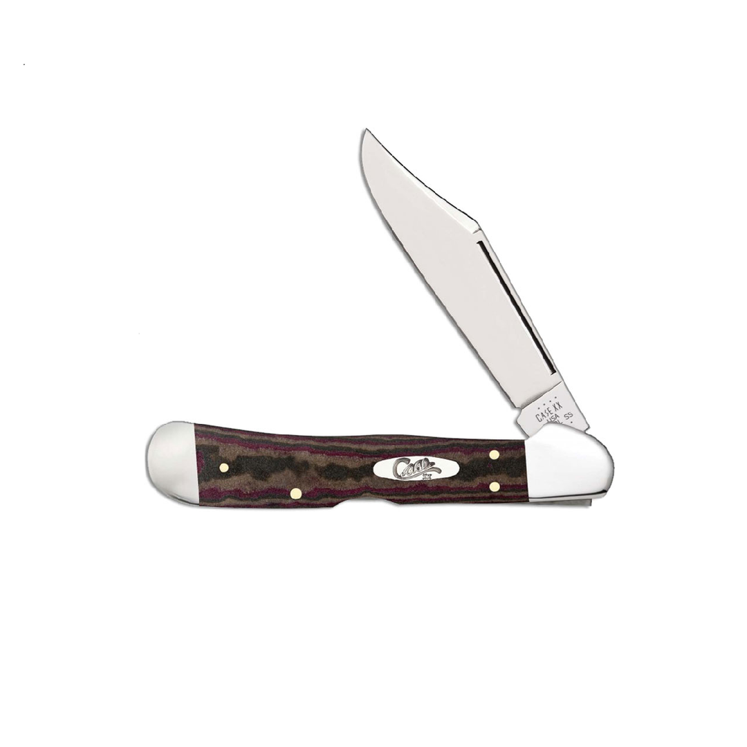 Case Amber Bone Pocket Knife - Mini Copperlock