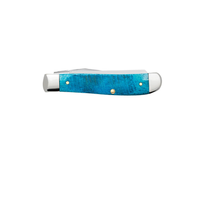 CASE KNIVES CARIBBEAN BLUE BONE MINI TRAPPER