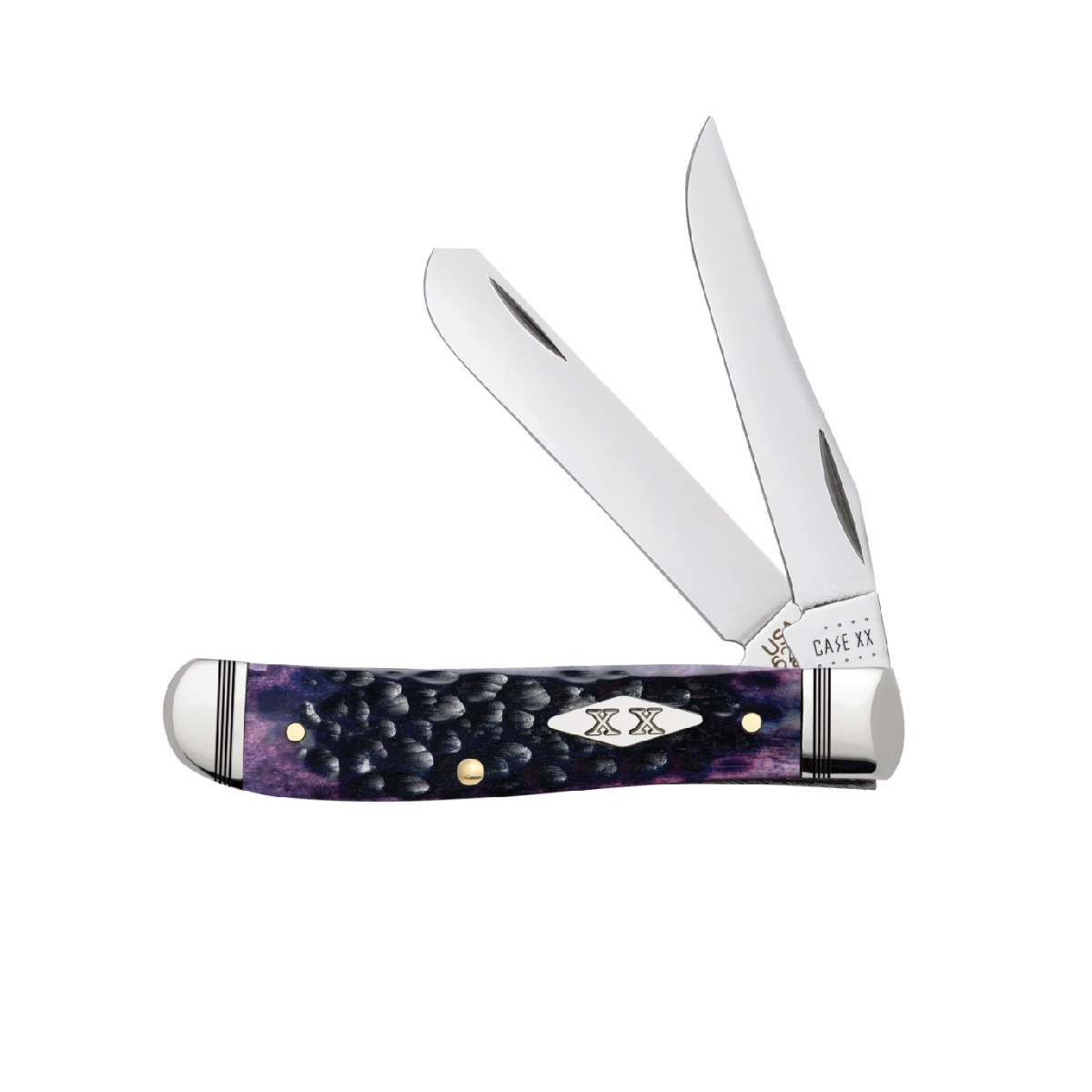 CASE KNIVES PURPLE BONE JIG MINI TRAPPER