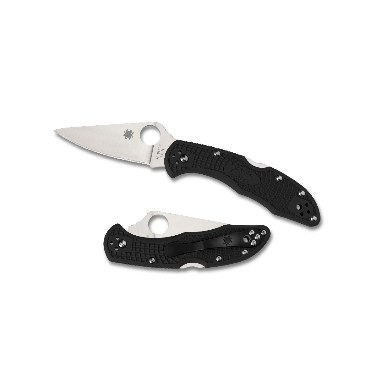 SPYDERCO DELICA 4 PLAIN FLAT – Forged Philippines