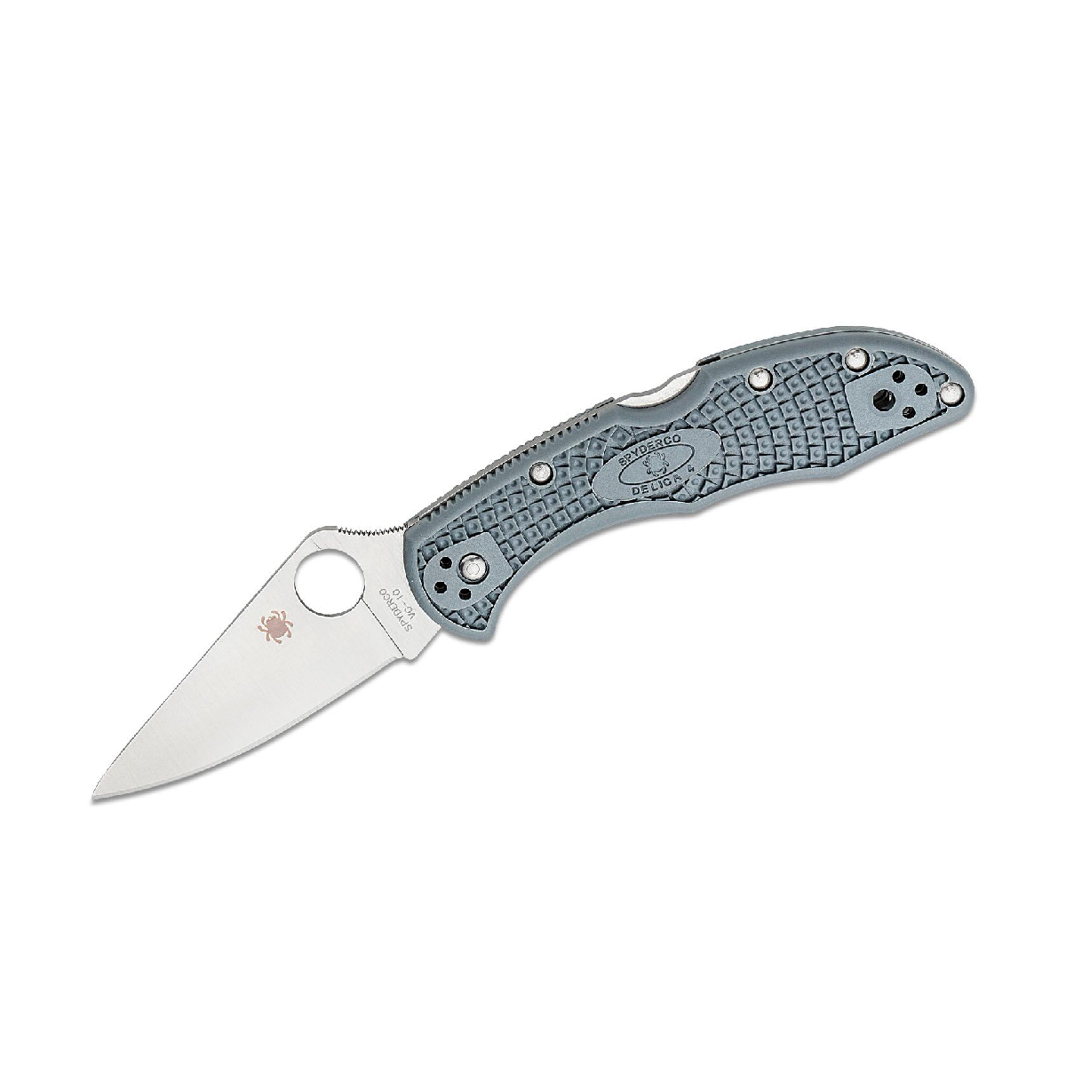 SPYDERCO DELICA 4 PLAIN FLAT