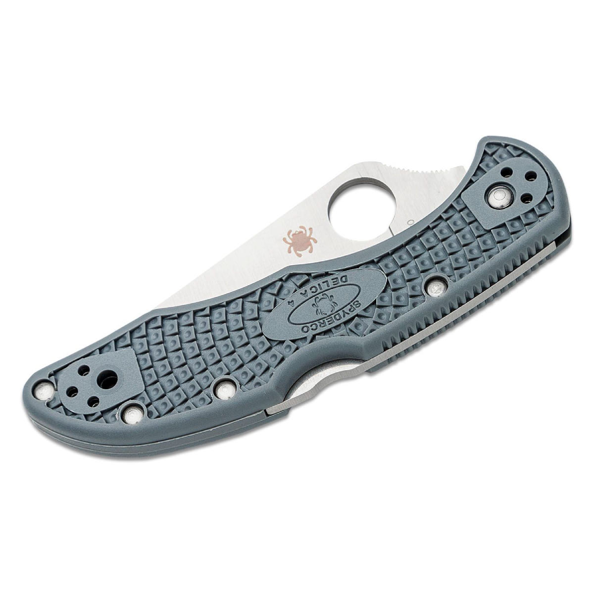 SPYDERCO DELICA 4 PLAIN FLAT