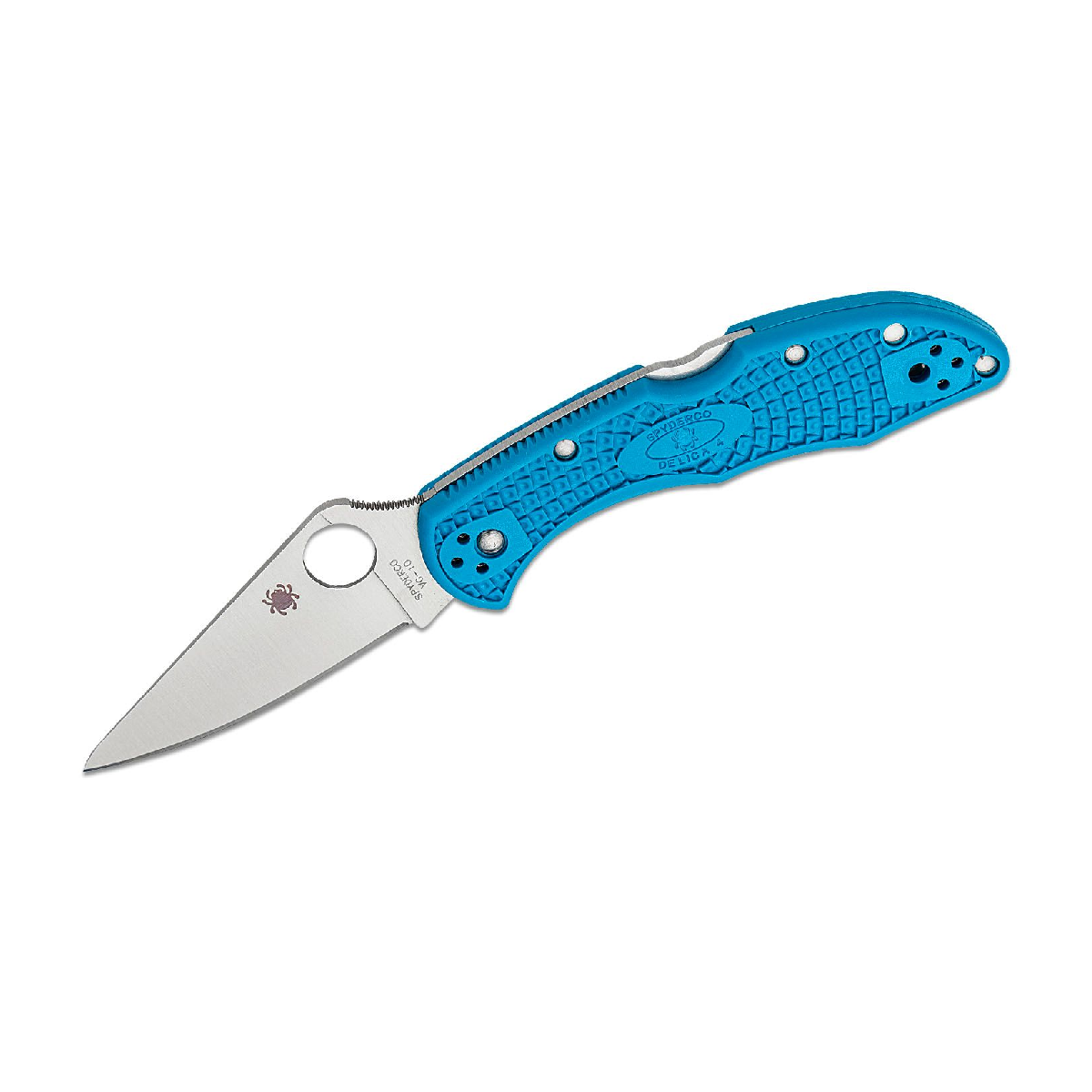 SPYDERCO DELICA 4 PLAIN FLAT