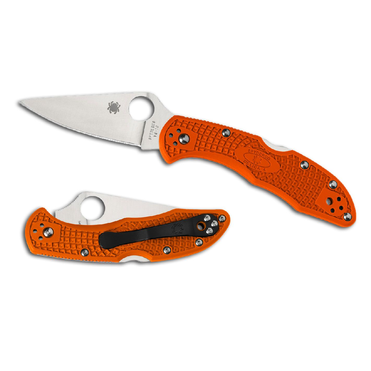 SPYDERCO DELICA 4 PLAIN FLAT