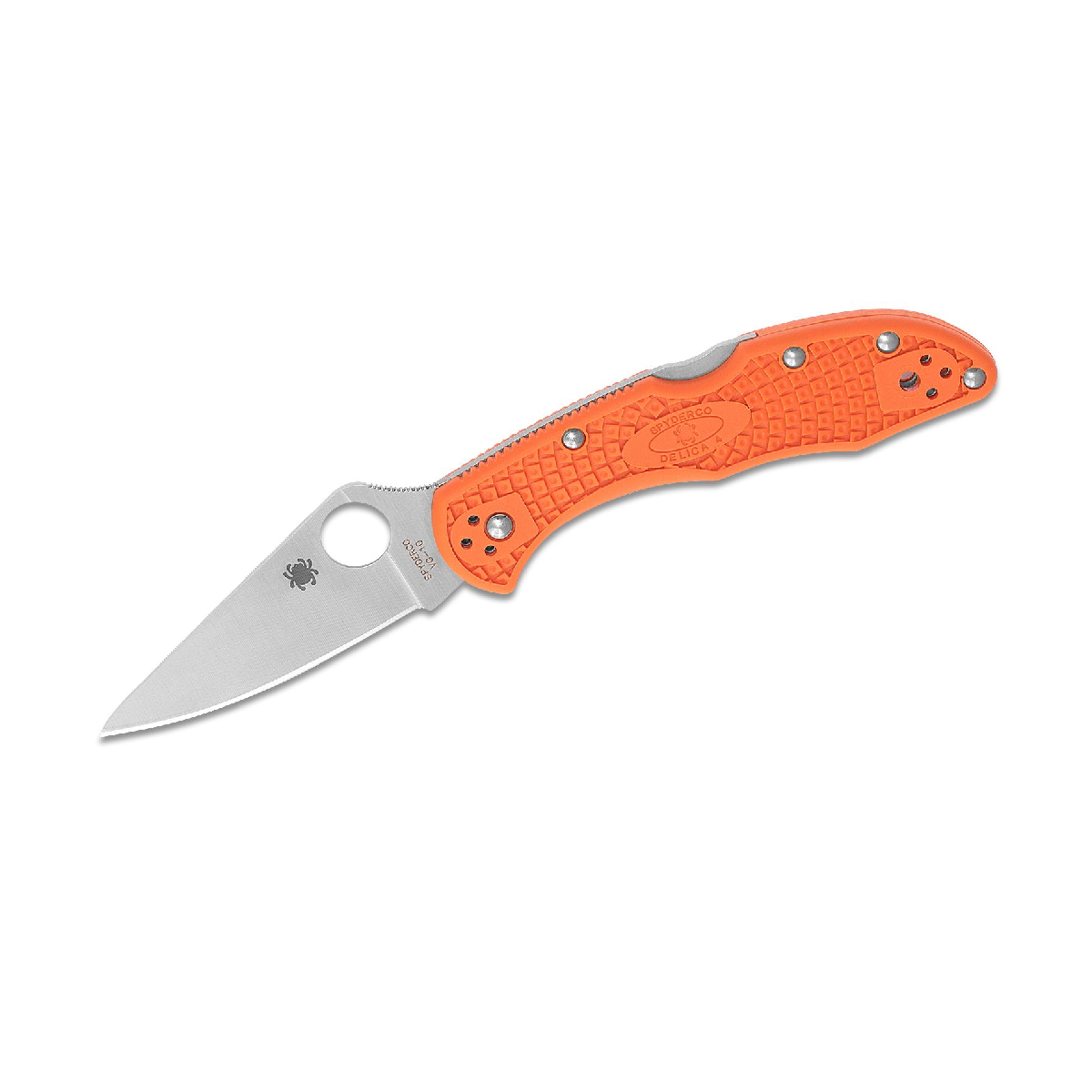 SPYDERCO DELICA 4 PLAIN FLAT