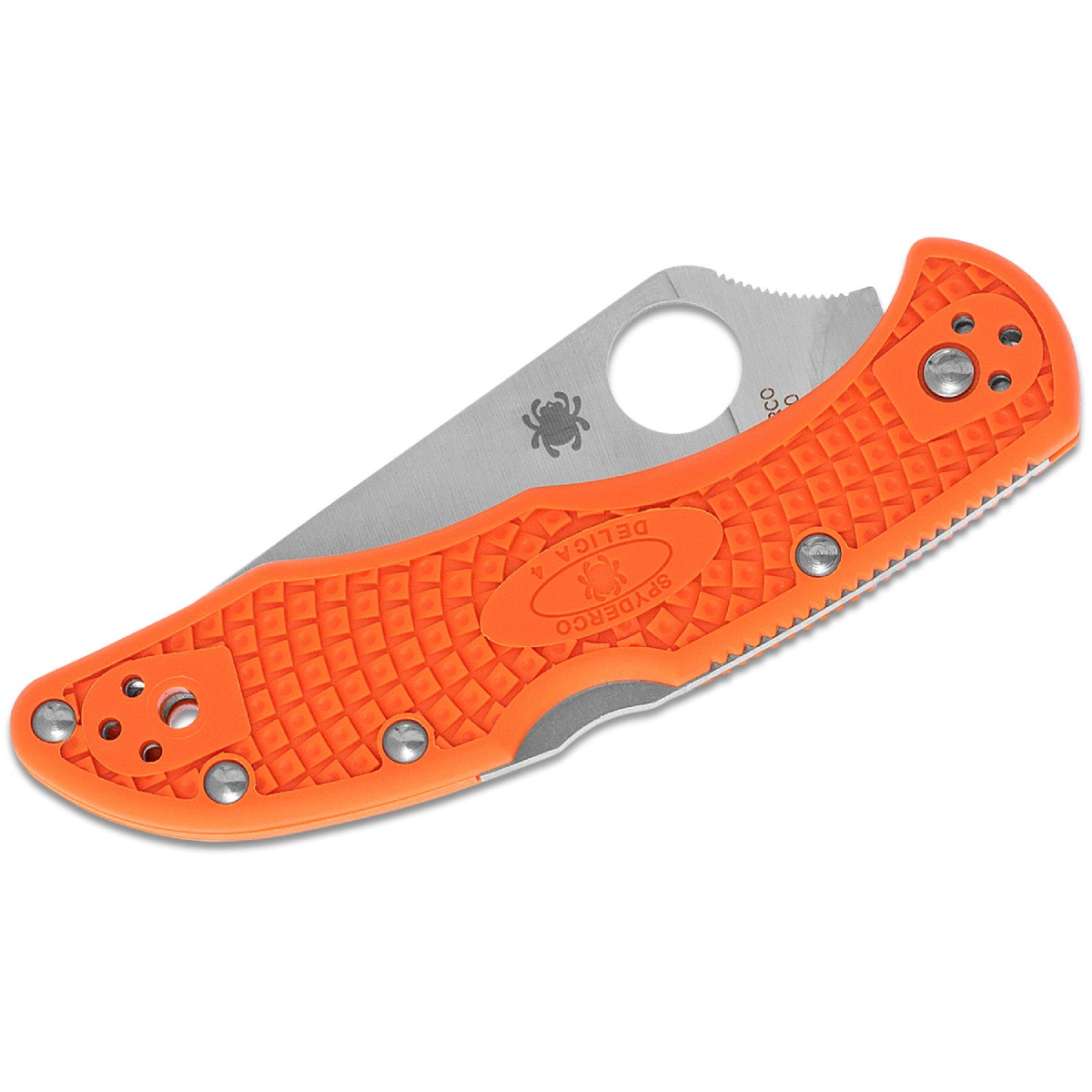 SPYDERCO DELICA 4 PLAIN FLAT