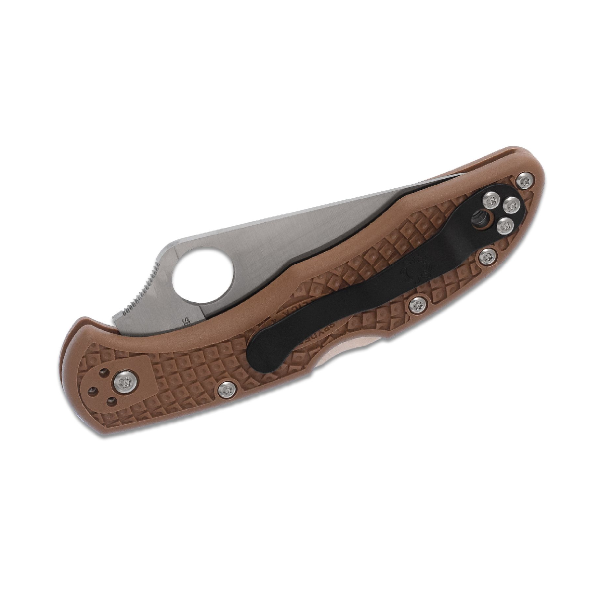 SPYDERCO DELICA 4 PLAIN FLAT