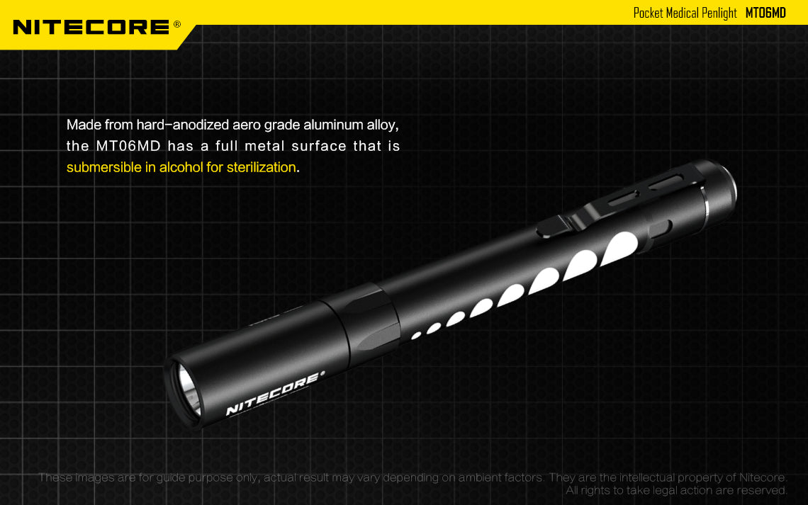 NITECORE 180 LUMENS LED PENLIGHT (MT06MD )