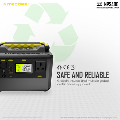 NITECORE PORTABLE POWER STATION 117000MAH (NPS400)