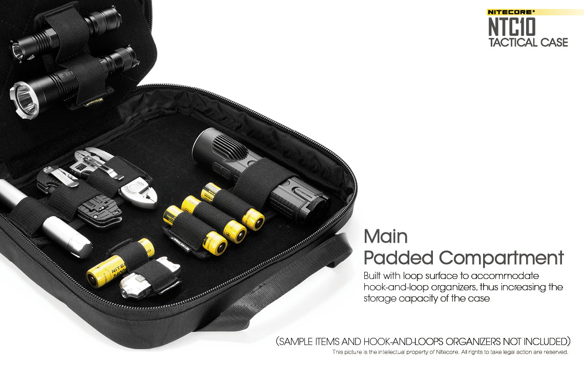 NITECORE GEAR STORAGE TACTICAL CASE (NTC10)