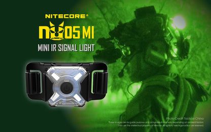 NITECORE GREEN & IR RECHARGEABLE SAFETY LIGHT (NU05 MI)