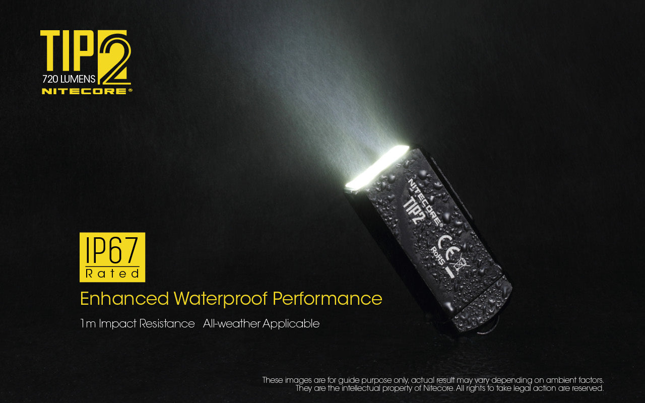 NITECORE 720 LUMENS MAGNETIC KEYCHAIN LIGHT (TIP2)