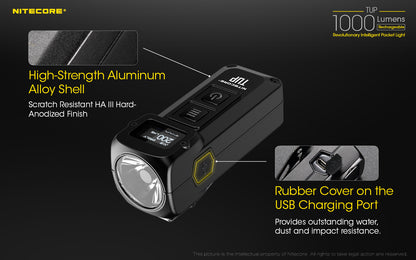 NITECORE 1000 LUMENS POCKET LIGHT (TUP)