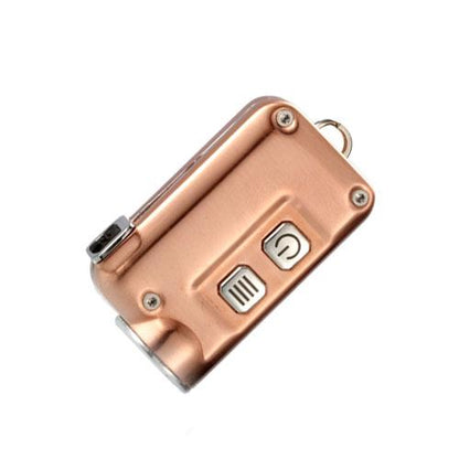 NITECORE 380 LUMENS MINI METALLIC KEYCHAIN LIGHT COPPER (TINI CU)