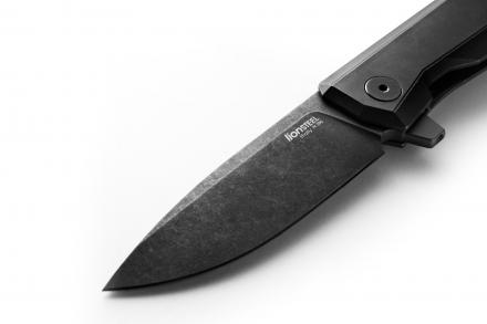 LIONSTEEL MYTO FULL OLD BLACK TITANIUM