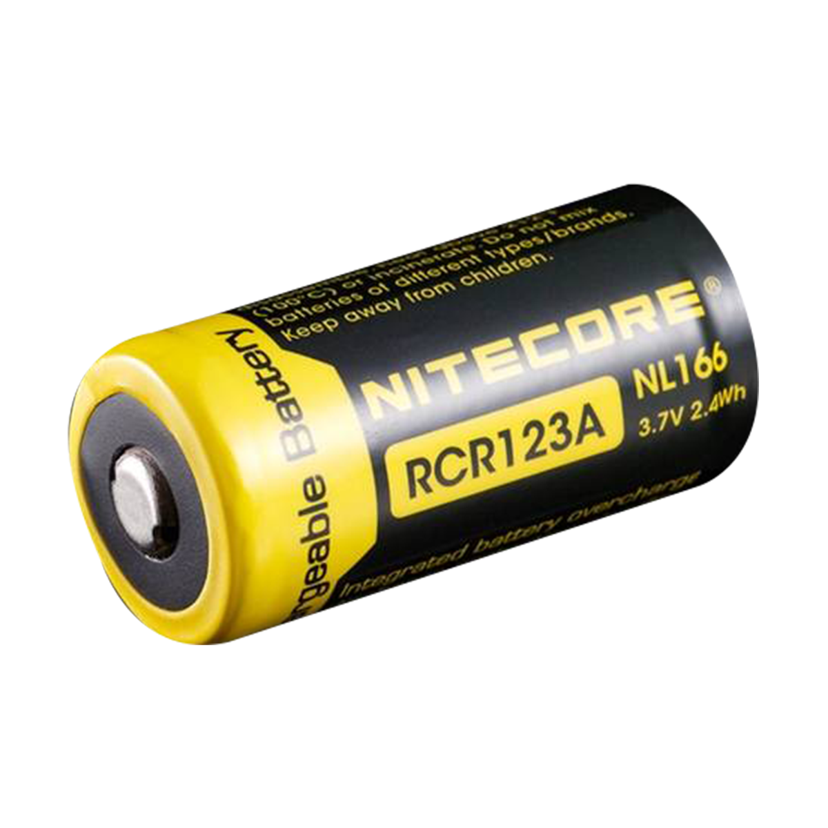 NITECORE RECHARGEABLE CR123 650MAH (NL166)