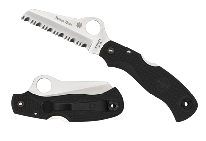 SPYDERCO RESCUE 3 LW SERRATED