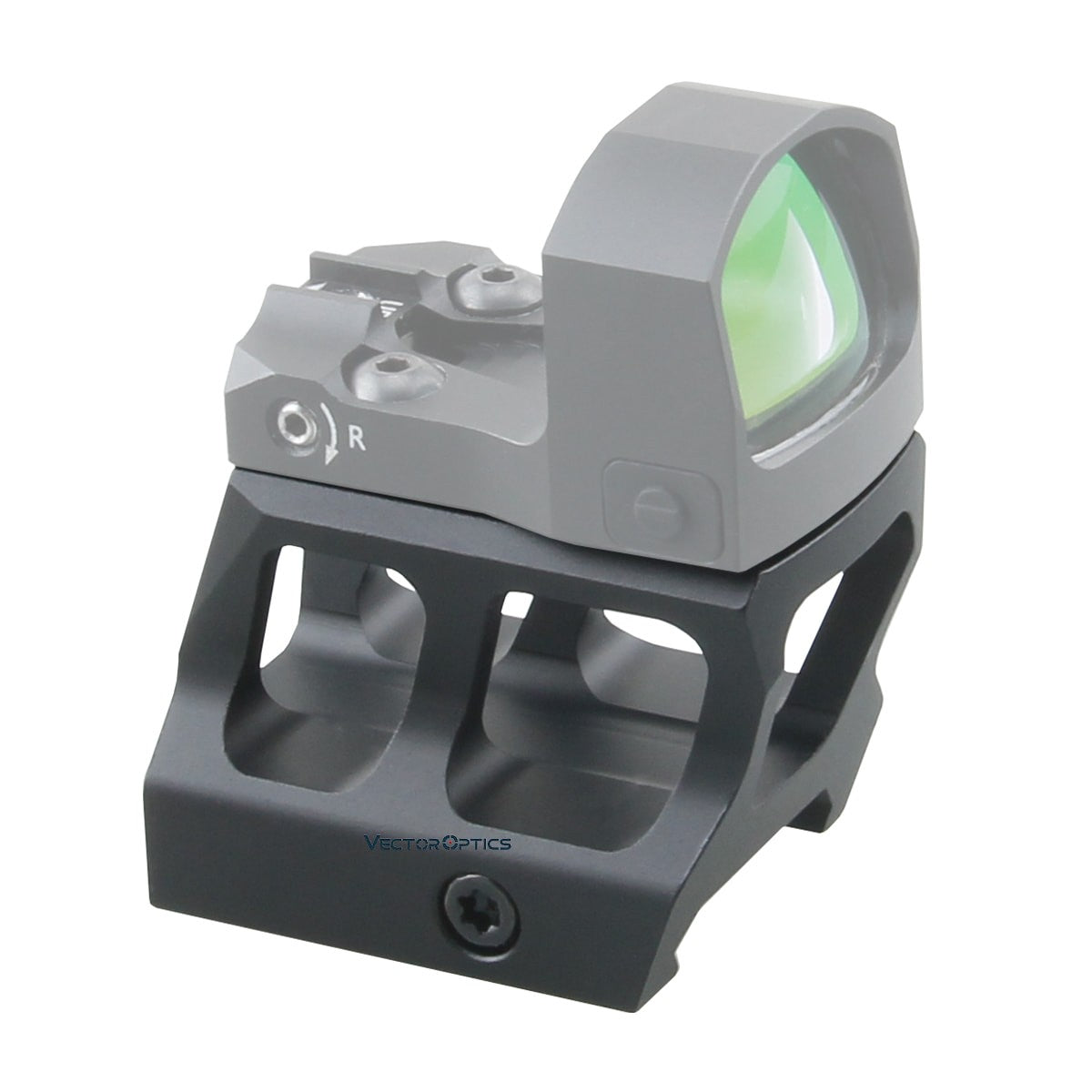 VECTOR OPTICS MAG RED DOT SIGHT CANTILEVER PICATINNY RISER MOUNT