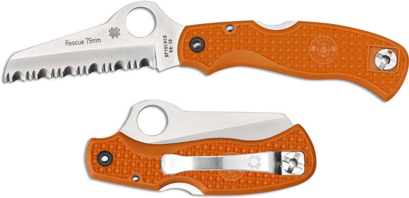 SPYDERCO RESCUE 3 LW SERRATED