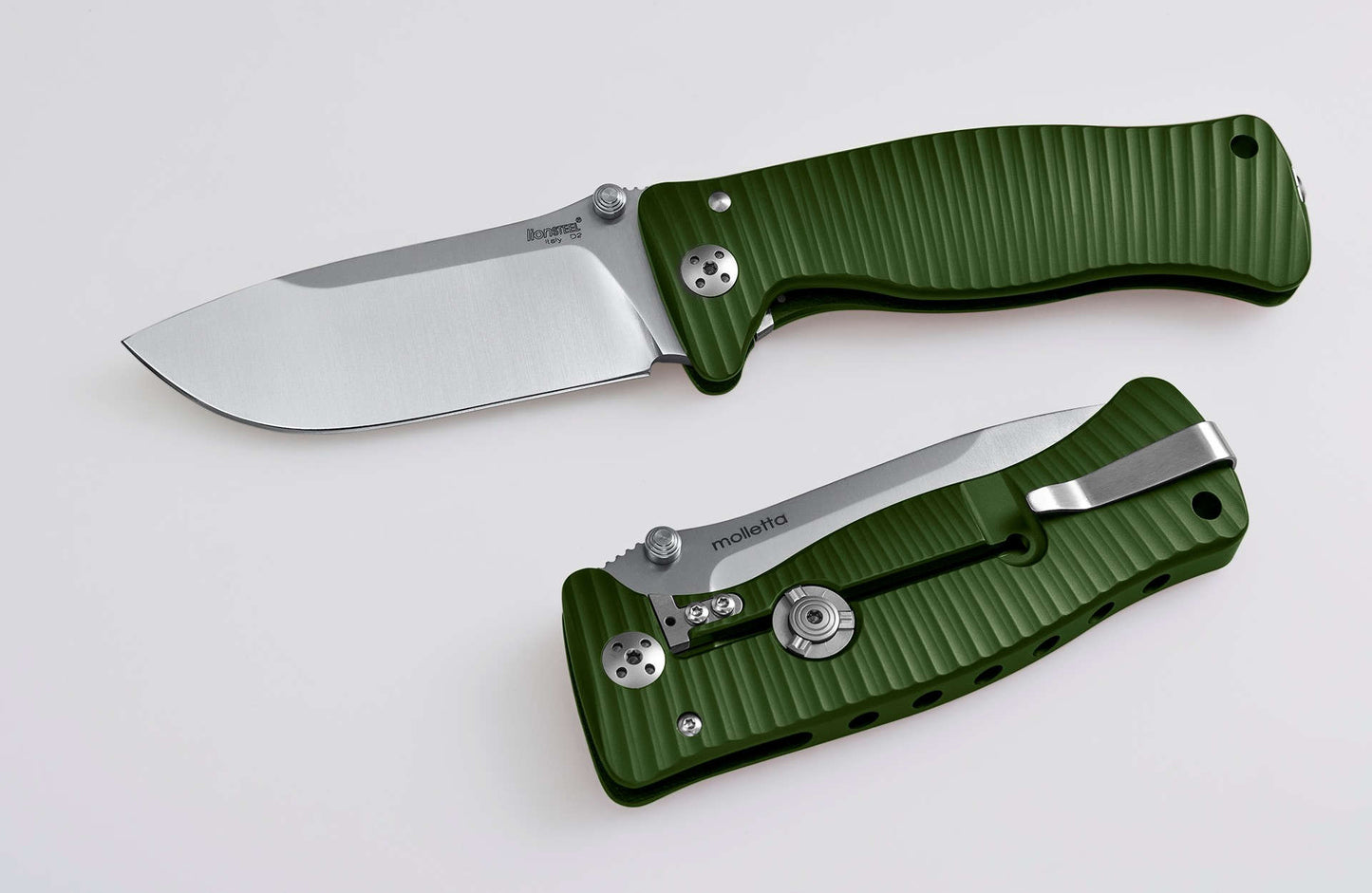 LIONSTEEL SR1 ALUMINUM GREEN ALUMINUM