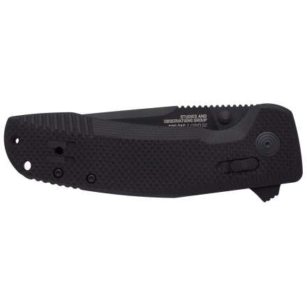 SOG TAC XR BLACKOUT SERRATED