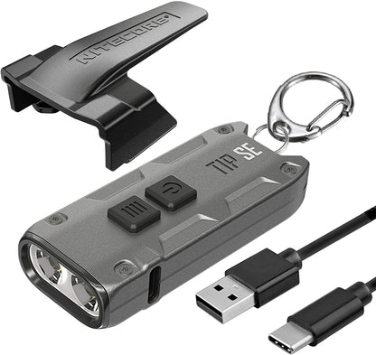 NITECORE 700 LUMENS RECHARGEABLE KEYCHAIN FLASHLIGHT (TIP SE)